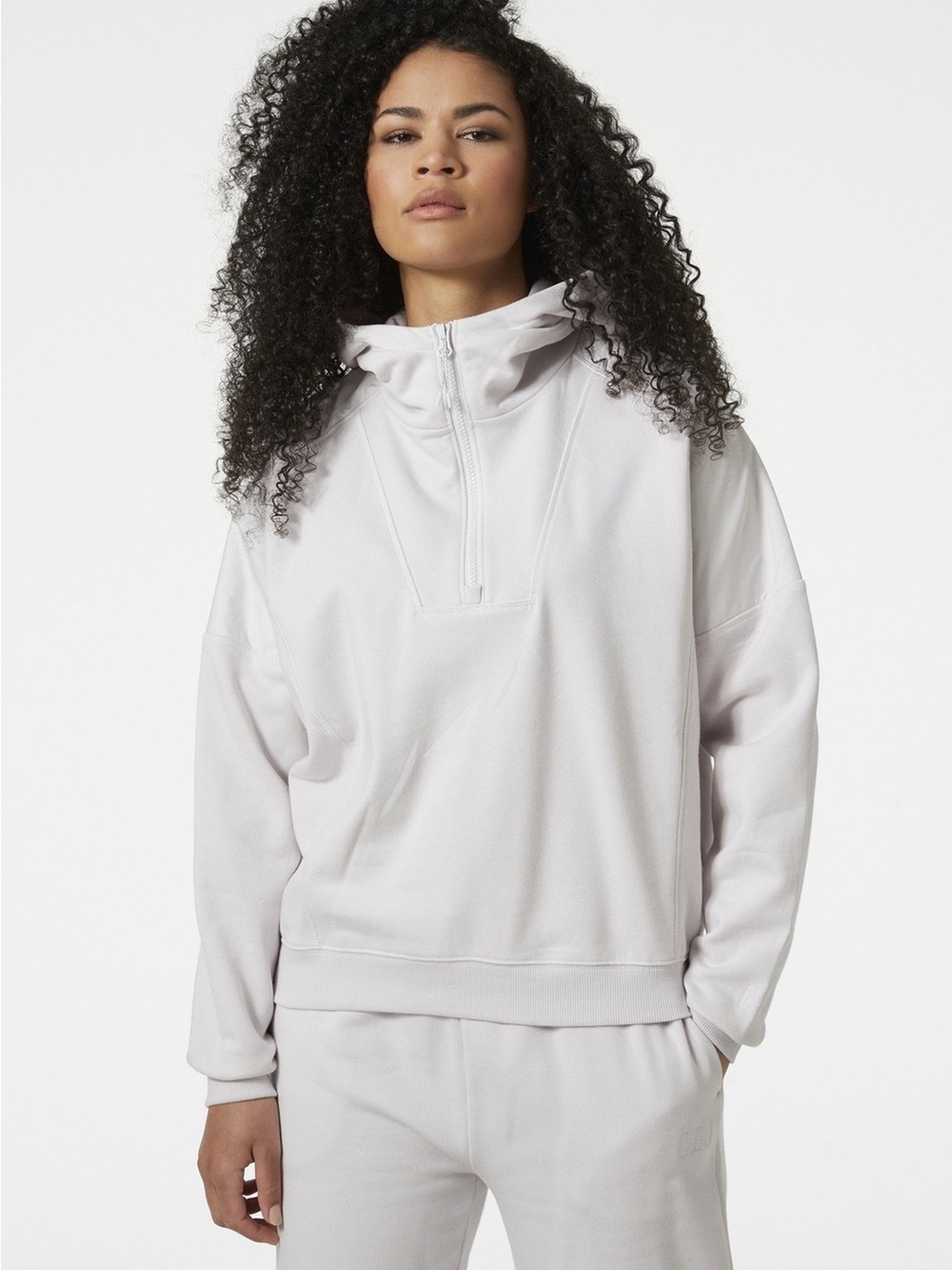 Helly Hansen Off-White Zip-Up Hoodie